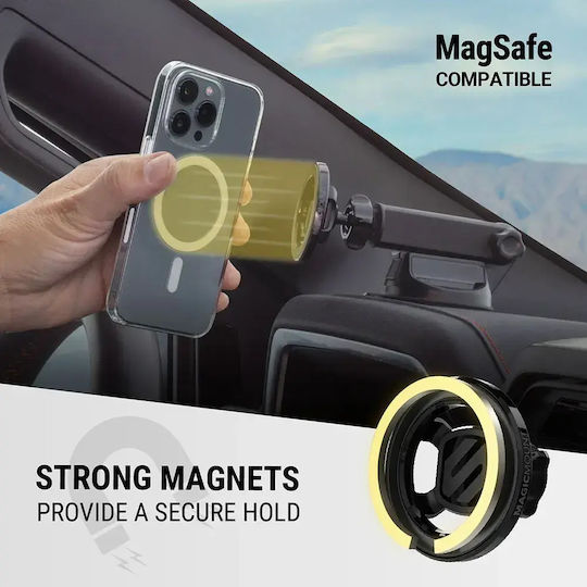 Scosche Car Mobile Mount with MagSafe Magnet Black