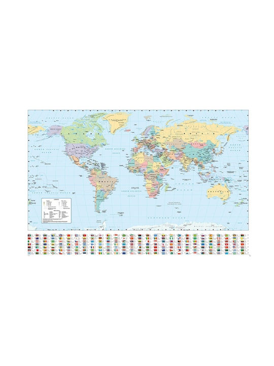 Harper Collins Poster Maxi 91.5x61 World Map 21