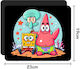 Mouse Pad Rubber 22x18cm Μπομπ Σφουγκαράκης