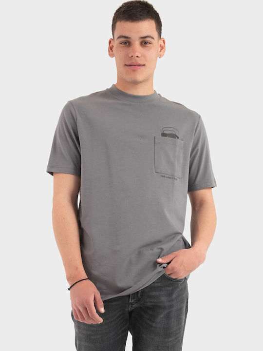 Karl Lagerfeld T-shirt Γκρι