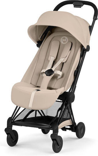 Cybex Coya Reversible Baby Stroller Suitable for Newborn Cozy Beige / Matt Black Frame 6.6kg