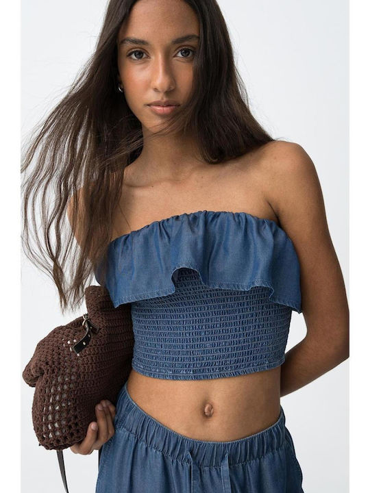 Tiffosi Παιδική Μπλούζα Blue Denim