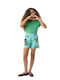Kids Top Color Green