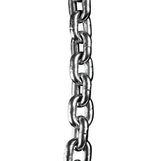 Galvanized Steel Boat Chain Hot Dip Medium Link Thickness-Weight Per Meter 8mm 1.35kg