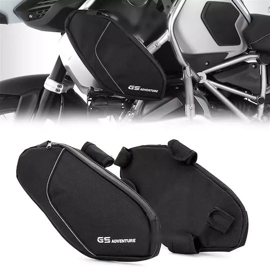 Πλαϊνές Τσάντες Προστατευτικών Κάγκελων Bmw R1250gs Adventure – Αδιάβροχες Cordura Σετ Aif612