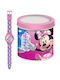 Minnie Mouse Kids Analog Watch Pink