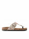Women's Flat Sandals White