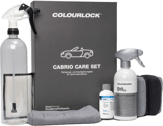 Koch-chemie Colourlock Cabrio Care Set Σετ Καθαρισμού & Προστασίας Υφασμάτινης Οροφής Cabrio Set 8801-s-01 Koc-8801-s-01