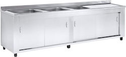 Niki Inox Λάντζα Κλειστή Τριπλή LBCS.S7260.35 Niki Inox Λάντζα Κλειστή Τριπλή LBCS.S7260.35