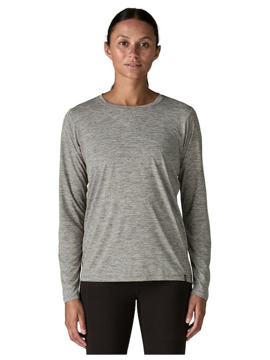 Γυναικεία Μπλούζα Μακρυμάνικη Feather Grey