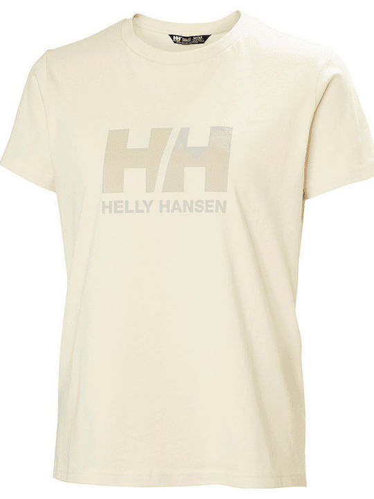 Helly Hansen Hh Logo 3.0 Women's T-shirt Cream