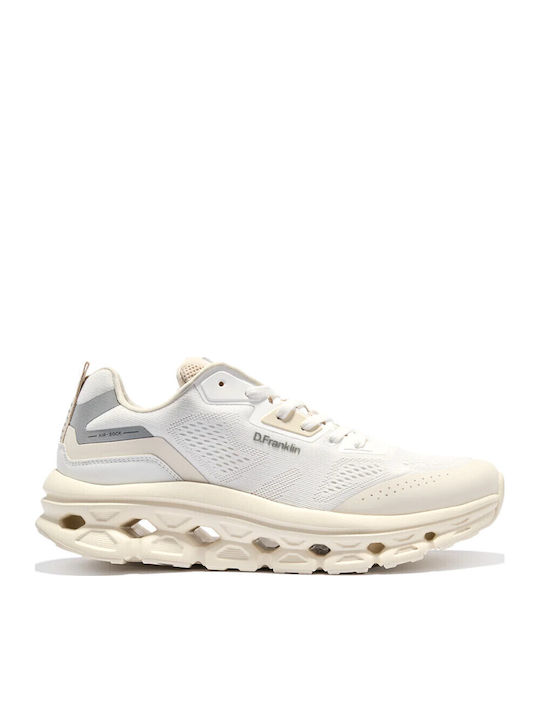 D.Franklin Sneakers Pentru Femei Off White