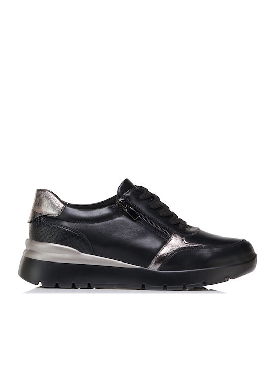 Yameiji Chunky Sneakers Μαύρο