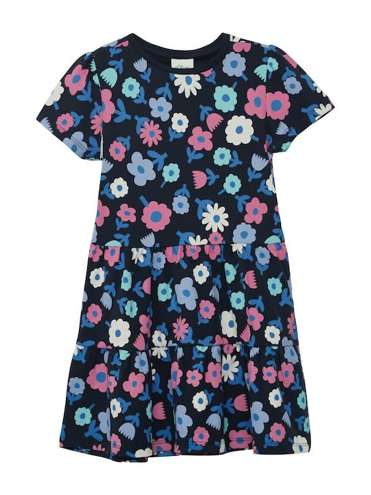 Mädchenkleid Dunkelblau