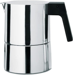 Alessi Μπρίκι Espresso 6cups Ασημί Alessi Μπρίκι Espresso 6cups Ασημί