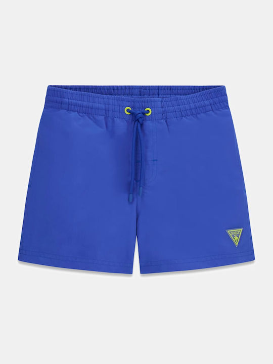 Guess Costum de Baie pentru Copii Pantaloni Scurți de Înot Albastru Guess Costum de Baie pentru Copii Pantaloni Scurți de Înot Albastru