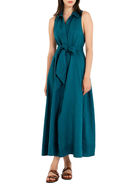 Philosophy Wear Summer Maxi Dress Green