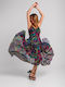 Sommer Midi Damenkleid Veneno