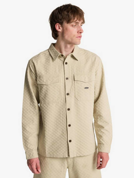 Bad Dog Long Sleeve Shirt Chino Chino Beige