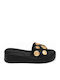 Women's Black Summer Platforms SB-C-773-26FL-Black