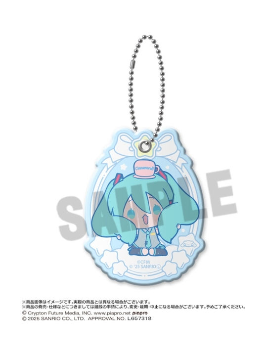 Breloc Oglindă Glisantă Hatsune Miku Hatsune Miku X Cinnamoroll Aurora Ver A Breloc Oglindă Glisantă Hatsune Miku Hatsune Miku X Cinnamoroll Aurora Ver A