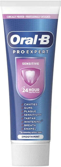 Oral-B Expert Sensitive Protect Pastă de dinți pentru Dinți Sensibili Placă și Carii Dentare 75ml