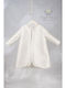 Angel Wings White Baptism Coat