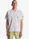 Short Sleeve Linen Shirt Moonbeam