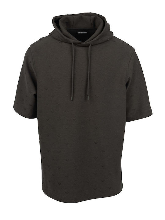 Emporio Armani Emporio Armani Sweatshirt mit Khaki Kapuze