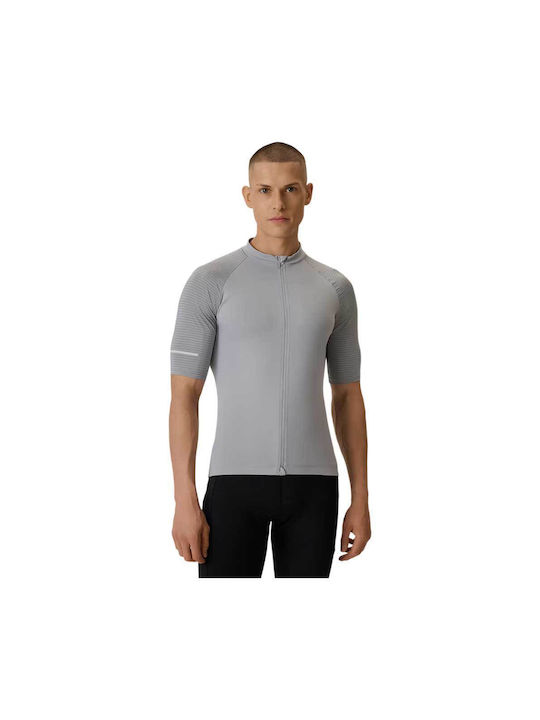 4F Men's Short Sleeve Cycling Jersey Gray