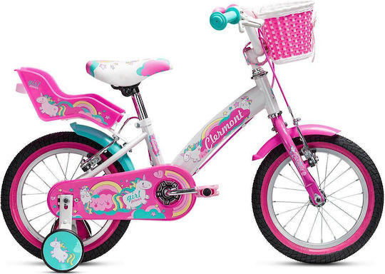 Clermont Lilian 14" Kids' City Bicycle with Aluminum Frame 2026 White