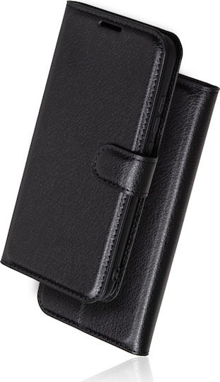 Naxius Book Synthetic Leather Black (Redmi 15C 5G)