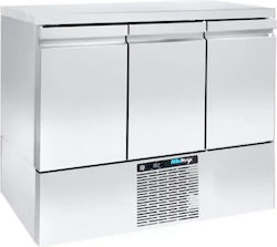 Niki Inox Raft Frigorific Inoxidabil 287lt cu Sertar și Echipament de Răcire P290xL70xÎ115cm