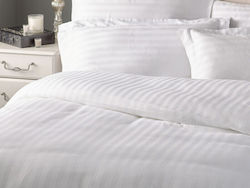 Cearceaf Pentru Hotel În Dungi 60% Bumbac 300 Fire Garyfallo 170x270 Cearceaf Pentru Hotel În Dungi 60% Bumbac 300 Fire Garyfallo 170x270