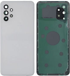 Samsung Galaxy A32 5g Batterycover+camera Lens White Grade A