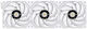 Thermaltake ToughFan EX12 Pro Reverse Blade Case Fans 120mm 500rpm 70.8cfm Without LEDs Connection 4-Pin Molex Pack of 3 White