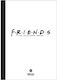 Salko Paper Ριγέ 2 Θεμάτων "f.r.i.e.n.d.s