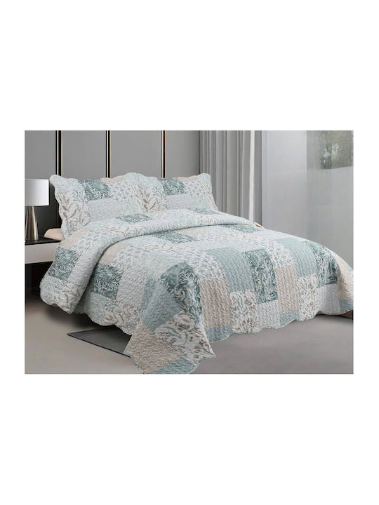 Linea Home ΣΕ019 Σετ Κουβερλί Υπέρδιπλο 220x240cm 2τμχ