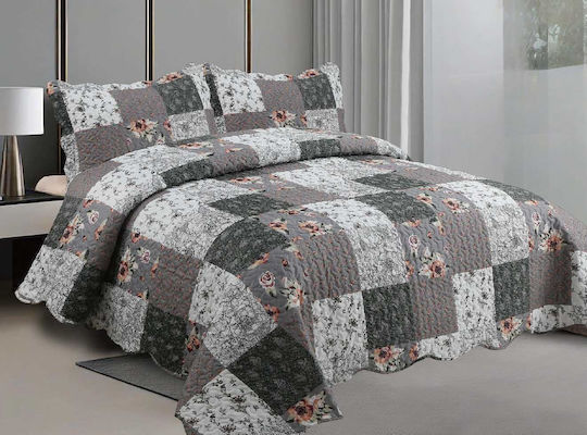 Linea Home ΣΕ015 Σετ Κουβερλί Υπέρδιπλο 220x240cm 2τμχ