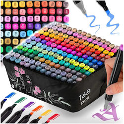 Smartic Zeichenstifte 2mm Set 168 Farben Smartic Zeichenstifte 2mm Set 168 Farben