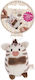 Κρεμαστό Λούτρινο Mymochi Minis 5εκ Ζέβρα Stripeyw4 Nici #62922