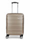 Greenwich Polo Club Cabin Hard Suitcase Gold with 4 Wheels