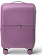 RCM Cabin Purple Travel Suitcase With 4 Wheels Height 55cm