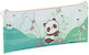 Meshu Federmäppchen "Cute Panda" 20x10cm Eco Leder