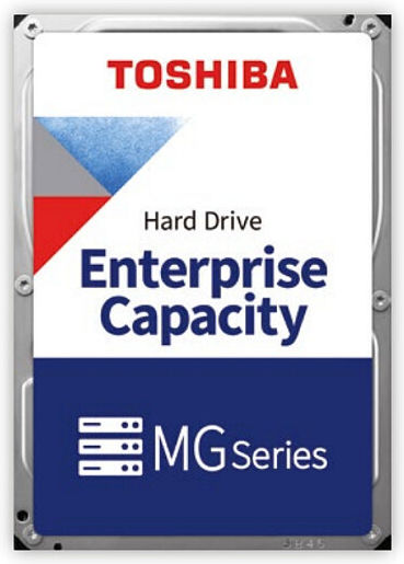 Toshiba MG10 20TB HDD Σκληρός Δίσκος 3.5" SAS 3.0 7200rpm με 512MB Cache για Server / Καταγραφικό MG10SCA20TE