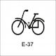 Șabloane 10x10 E-37 Artebella Bicicletă