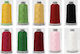 Madeira Embroidery Thread Set 10,000 M Polyester Consisting 10 Cones 1000 Meters Each