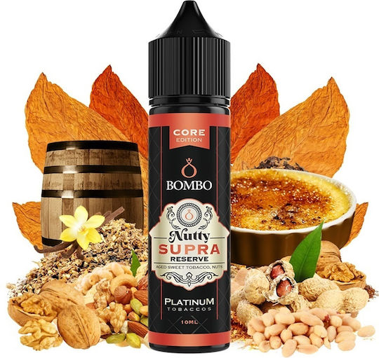 Bombo Ароматен Изстрел Platinum Tobaccos Nutty Supra Reserve 10ml/60ml 1 бр Nutty