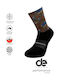 Desocks Laufende Sportsocken Schwarz 1 Paar