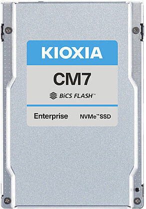 Kioxia CM7-R SIE SSD 1.9TB τύπου 2.5'' με σύνδεση PCI Express 5.0 KCMYXRUG1T92